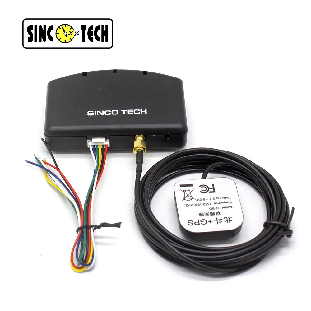 SINCOTECH GPS Speedometer Sensor with Antenna Kit for Racing Car Speedometer Gauges