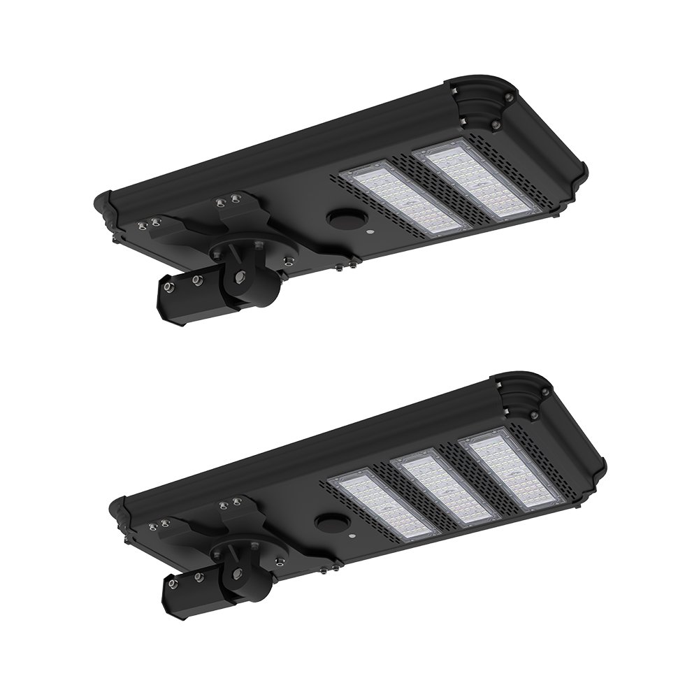 High Lumen IP65 60w 80w 100w 120w Sensor Smart Waterproof Outdoor Integrated Street Lamp All in One Led Solar Street Light