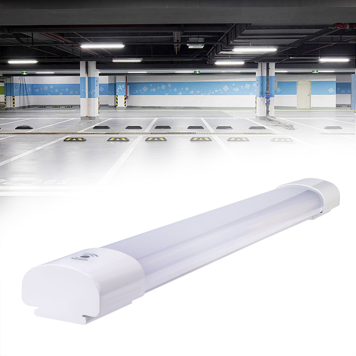 Induction Tri-proof Light 1500mm Waterproof Ip66 Ip65 Smd2835 Power Saving Tri Proof Light Led Indoor Batten Tri-proof Light