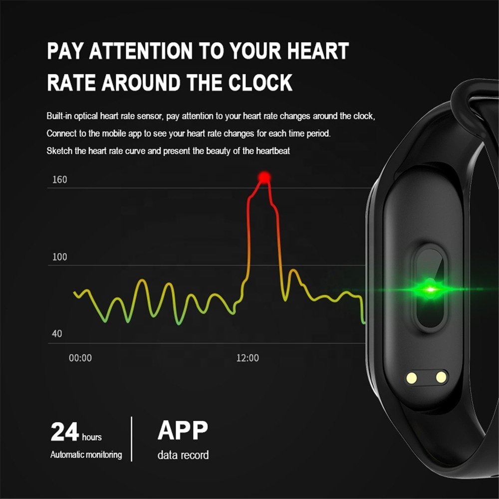 Cheap Promotional Smart Watch Band M4 M5 M6 M7 M8 Smart Bracelet