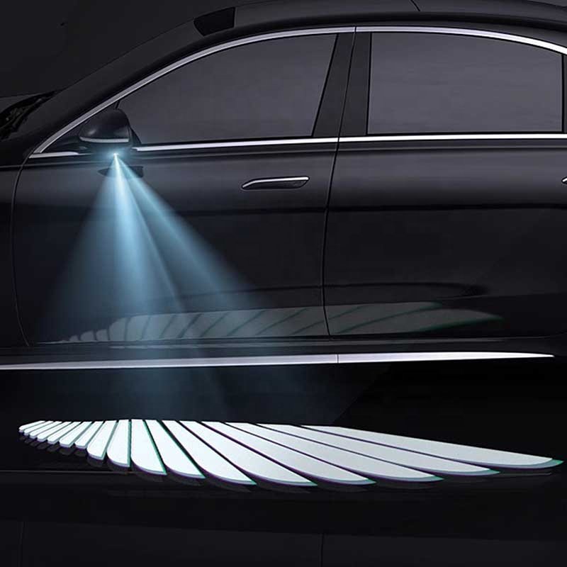 Factory Wholesale Accessories for Other Car Lights Led Projector Light for Car Angel Wings Car Light