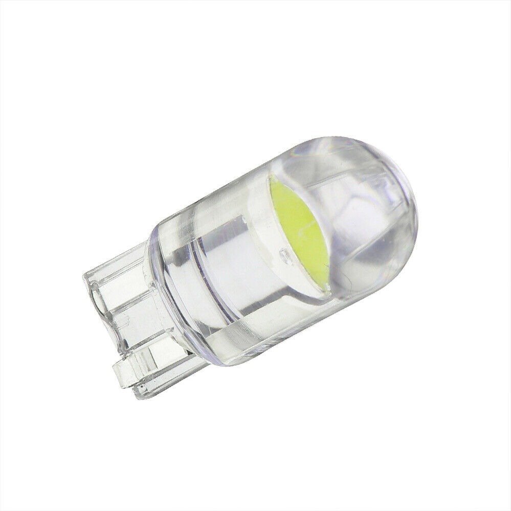 T10 Crystal Transparent Integrated LED Car Light W5W License Plate Reading Light COB High Brightness Car Exterior Accessories