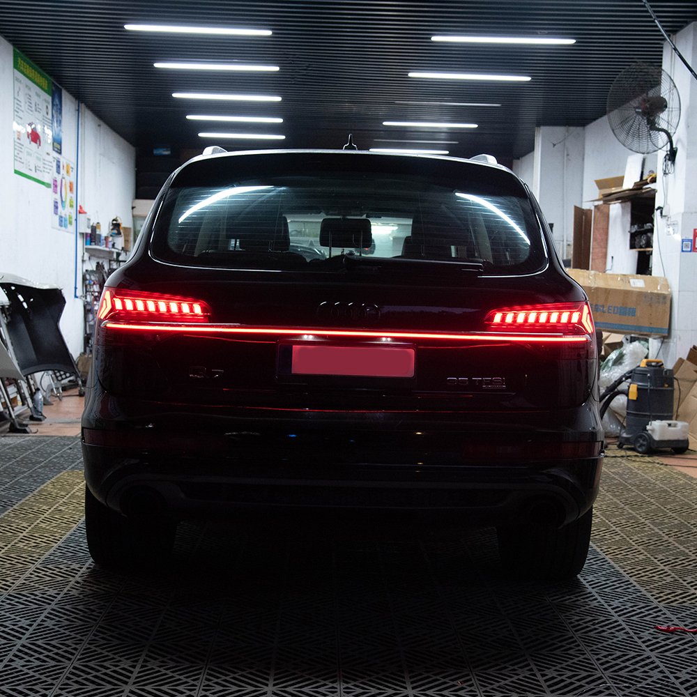 Car Lights For Q7 2006-2015 LED Auto Taillights Assembly Upgrade 2023 Newest Style Design Hot Sale Through Lamp Accessories