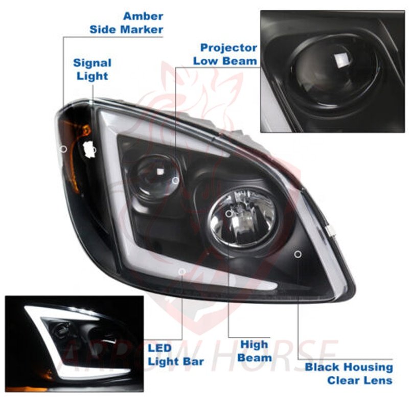 Auto Spare Parts Car Lighting System Halogen/Xenon Headlights For Changan/BYD/SAIC MG/MAXUS/HAVAL/GREAT WALL