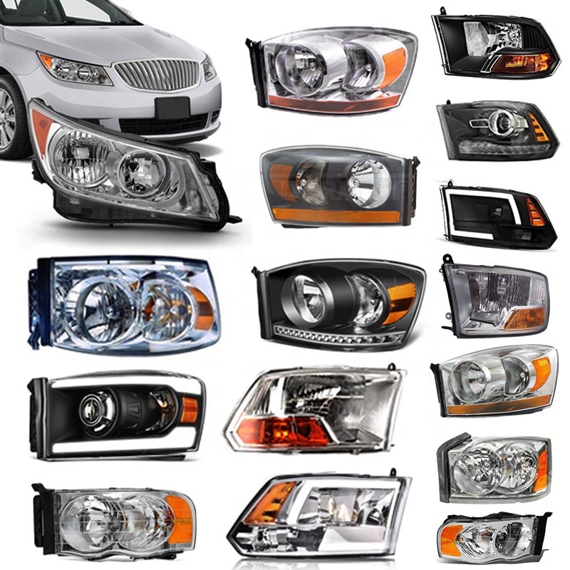 Auto Spare Parts Car Lighting System Halogen/Xenon Headlights For Changan/BYD/SAIC MG/MAXUS/HAVAL/GREAT WALL