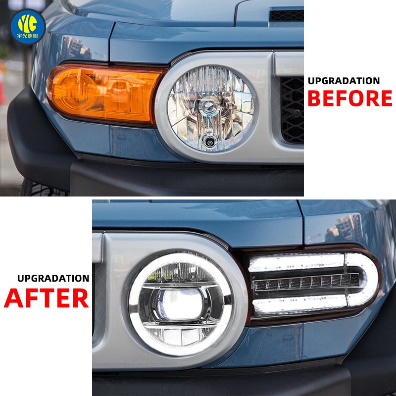Plug and Play Toyota FJ Cruiser LED Head lights 2007-2020 Upgrade FJ Cruiser Headlight Other Car Light Accessories for Toyota