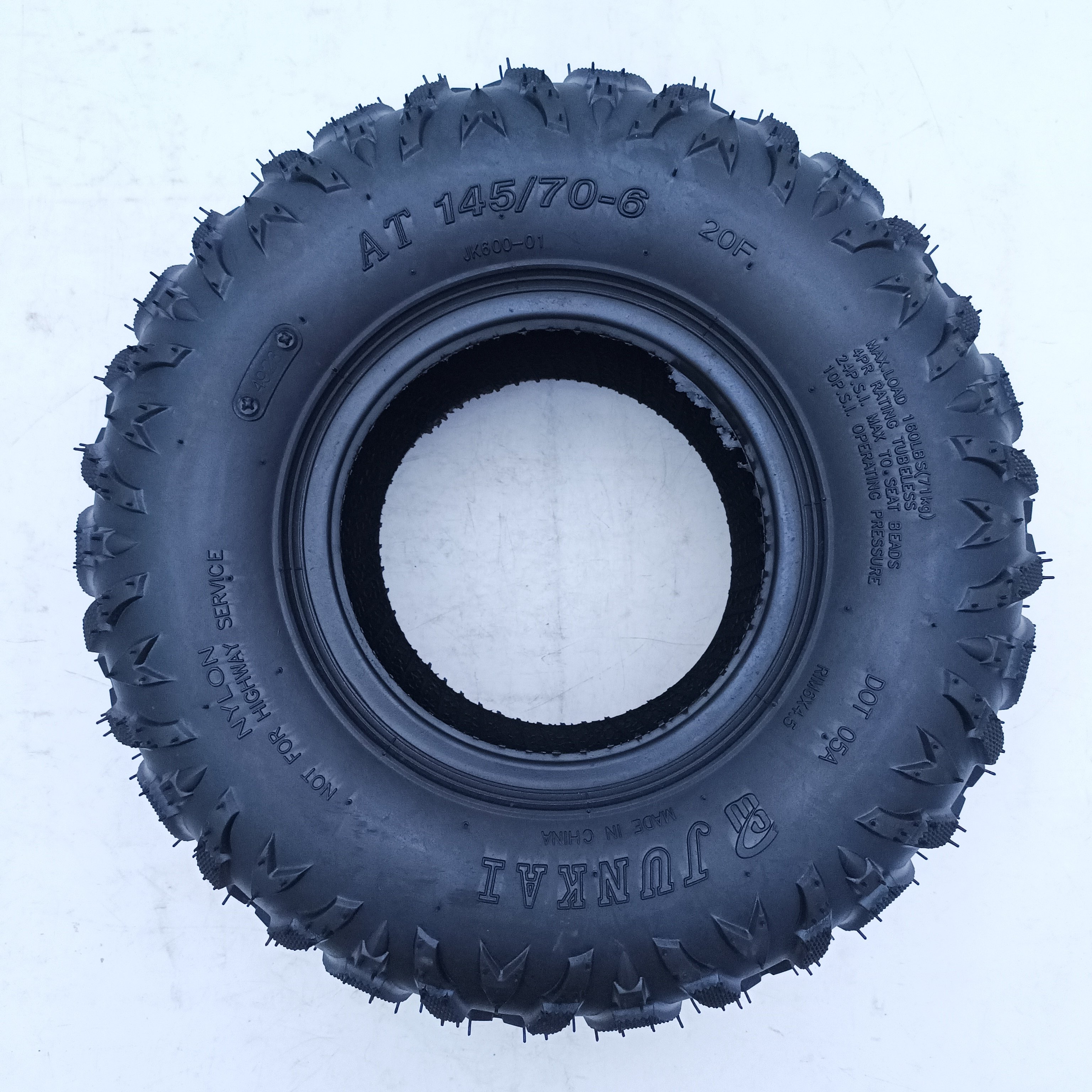 145 70 6 Chinese High Performance atv tires 145/70-6 off road vehicles tires fit for 50cc 70cc 110cc 125cc Small ATV