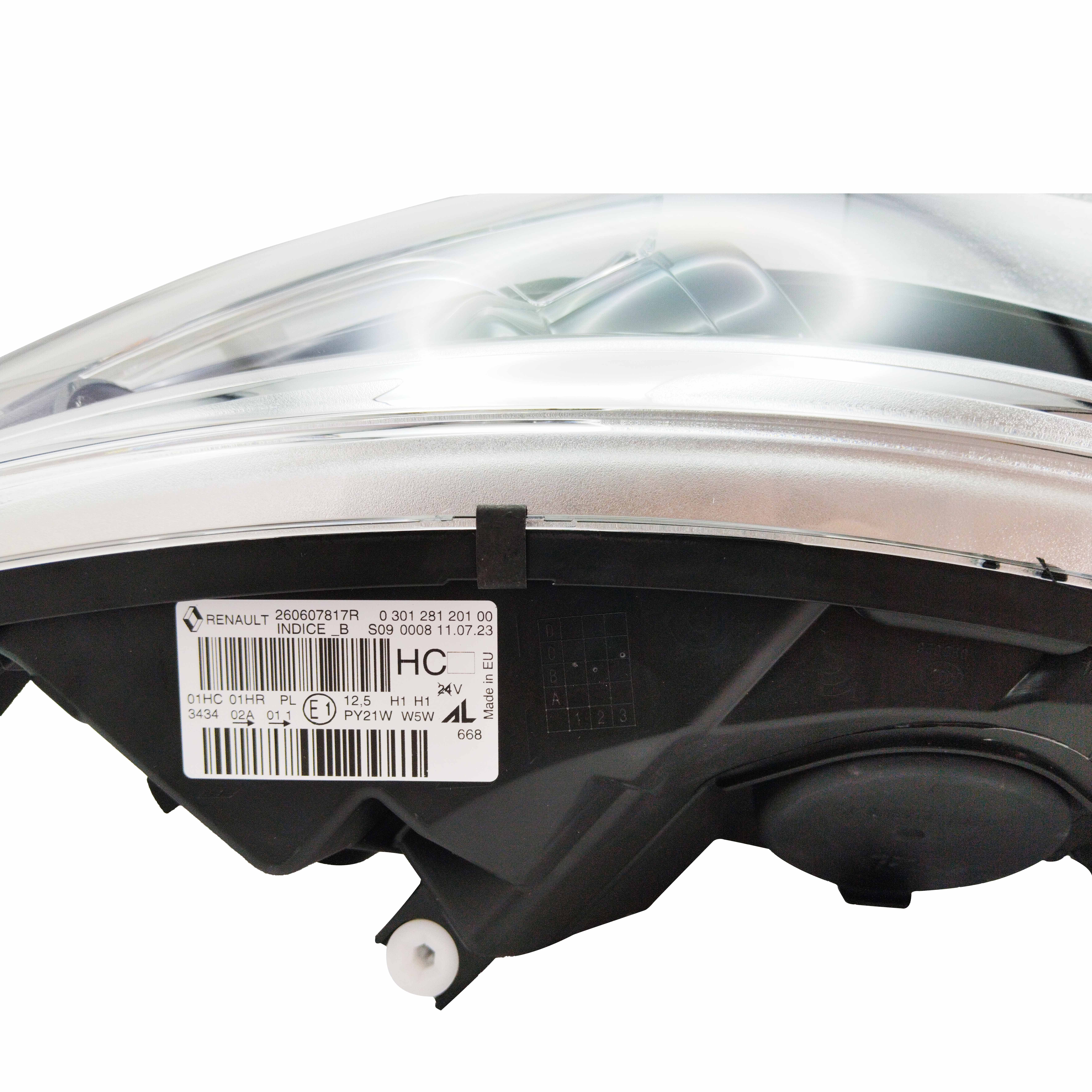 Headlights Headlamps For Renault's Captur.LAMP ASSY-HEAD.LH 260607817R.Renault Parts.