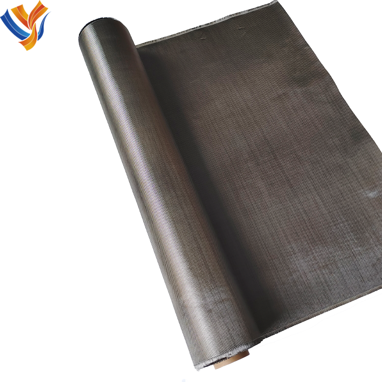 3k 200gsm 220gsm 240gsm 2*2 Plain Carbon Fiber Fabric