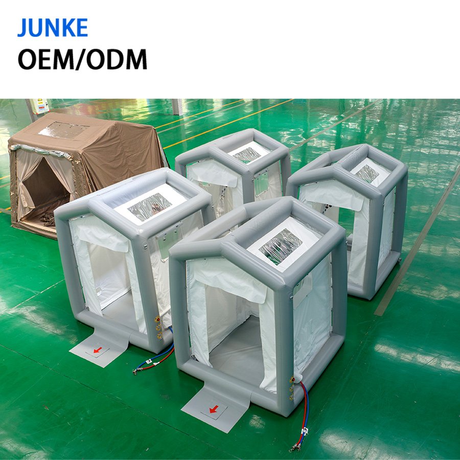 decontamination Inflatable tent Customized OEM/ODM Outdoor epidemic prevention and medical command isolation camouflage tent