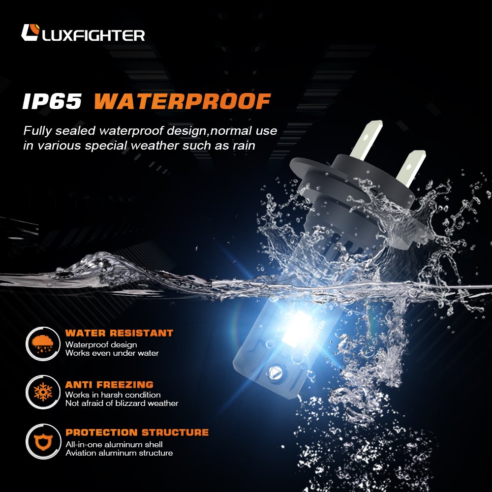 LUXFIGHTER Luz Led H11 LED Headlights Bulb Bombillas H1 Cars Para Led Headlight Faro Led H7 Luces Bombillo Led H4