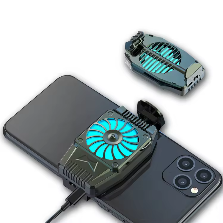 2024 New Mobile Phone Accessories for Wholesale H15 Chicken-Eating Phone Cooler OEM High Speed Mobile Phone Radiator