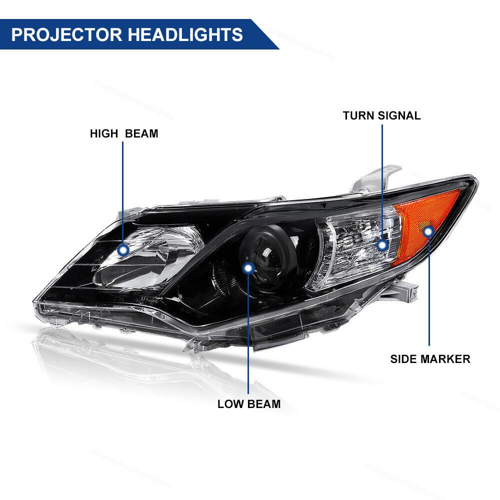 car front body kit headlamp headlights for 2012-2014 toyota camry others car light accessories