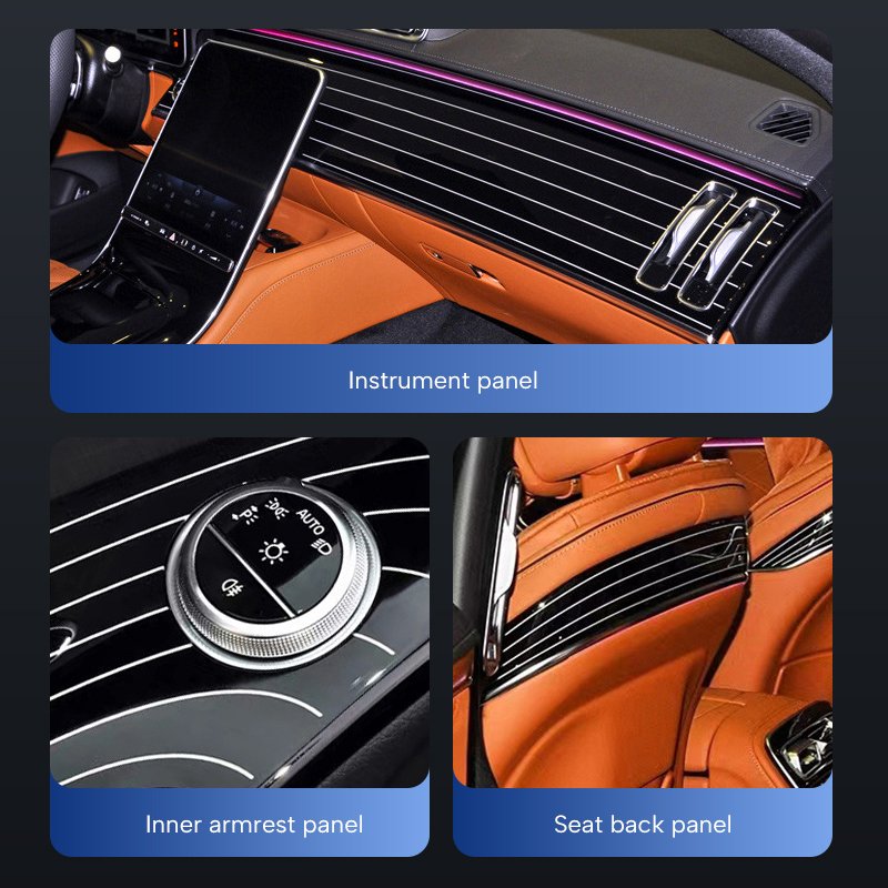 "CARDI"OEM ambient light for Mercedes-Benz S class W223 6 in 1 car lighting system modification