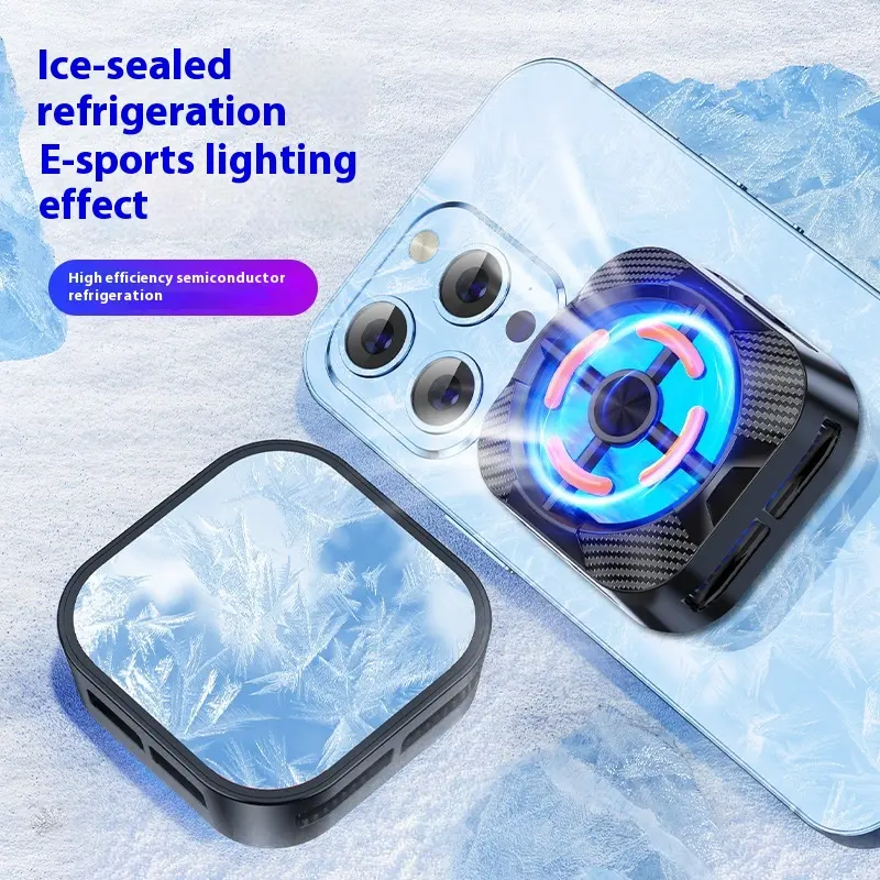2024 Best-selling X79 Magnetic radiator mobile phone Air conditioning game cooler Mobile phone radiator mobile phone accessories