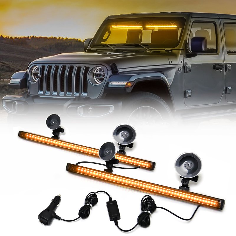 Universal LED Car Warning Emergency Signal Lights Car Emergency Strobe Indicator Lights Wholesale Car Accessories