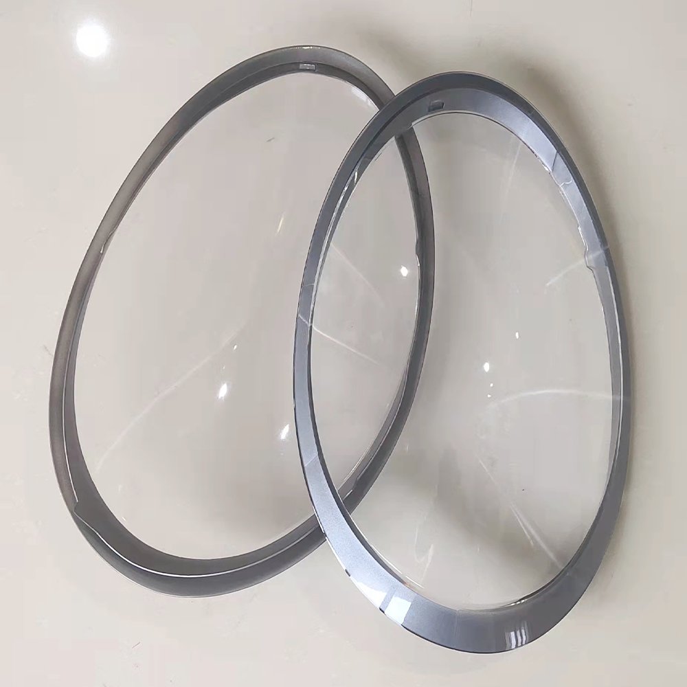 Factory made auto parts thermostability headlight transparent plastic glass lens cover for Porsche 911