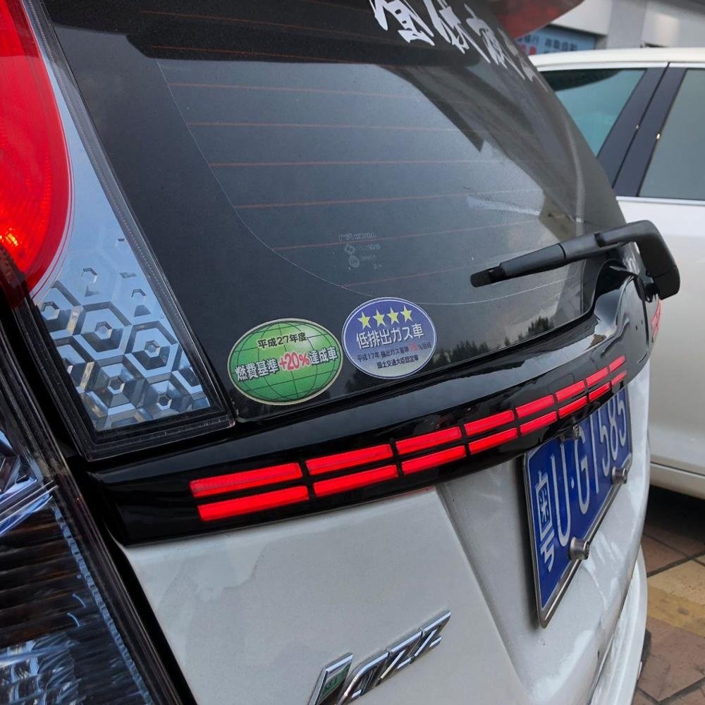 High quality LED Rear Trunk Brake Light for Hon da Jazz Fit 2014~2018 Waterproof Brake Driving Turn Signal Light Car Accessories