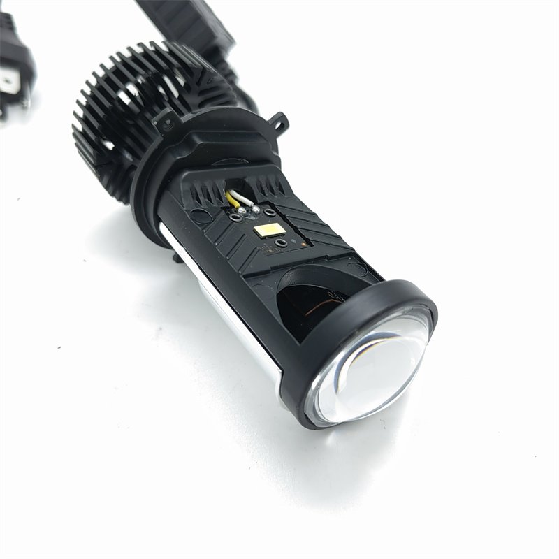 Car Led Projector Lens T9 H4 Auto Lighting Projector Led h4 Mini Lens Led Headlights For Motorcycle Car
