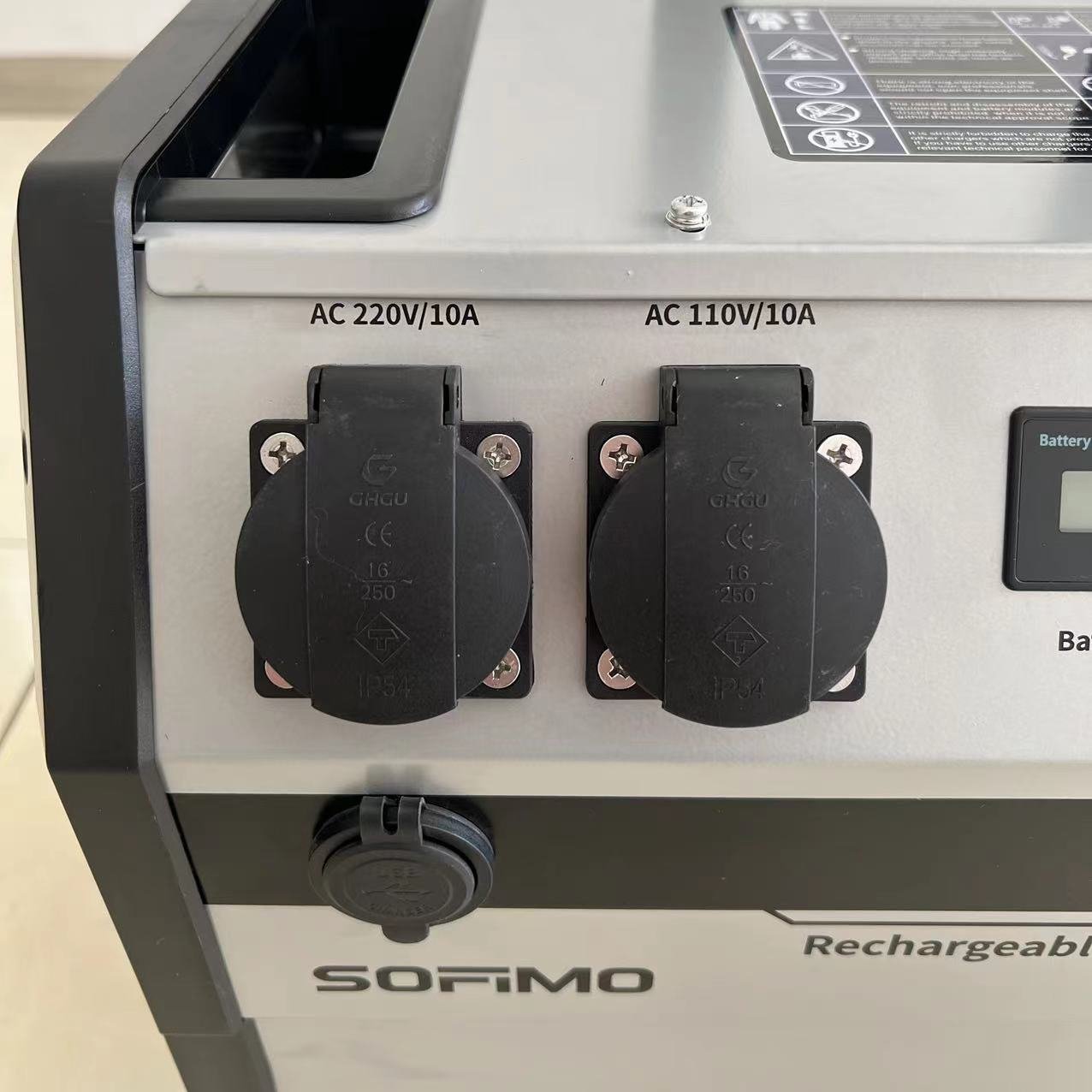 Peak power 7000w Power Up Your World with the SOFIMO Wonderful Industrial Power Station for Reduce oil fuel generators Pollution