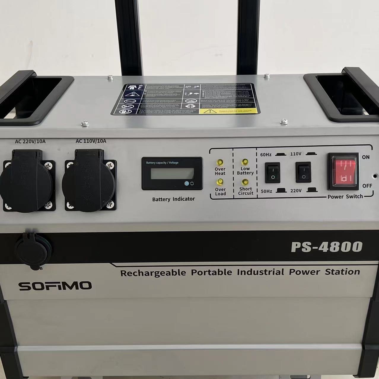 Peak power 7000w Power Up Your World with the SOFIMO Wonderful Industrial Power Station for Reduce oil fuel generators Pollution