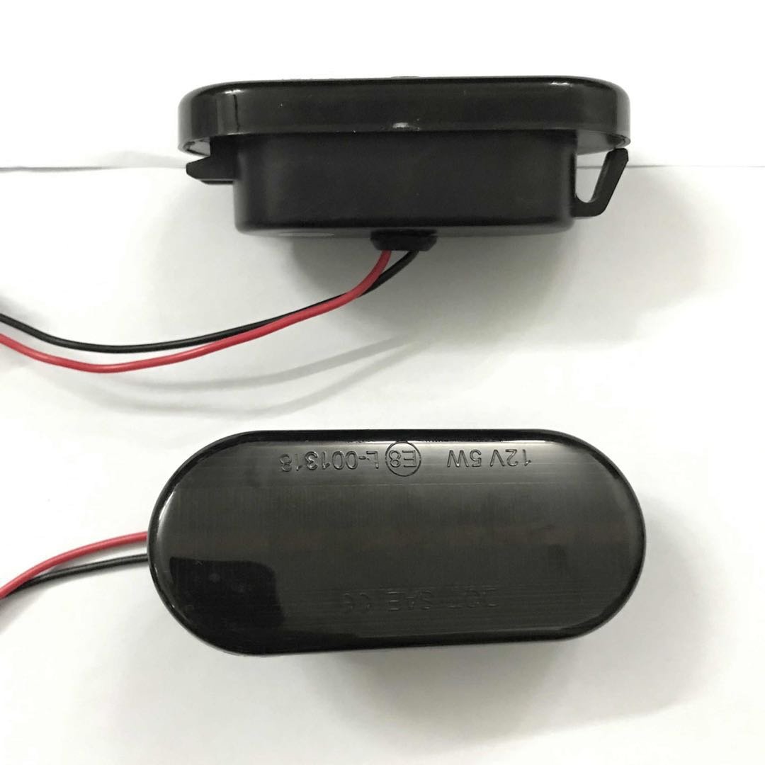 LED Dynamic turn signal Lamp Smoke Lens Car Side Marker lights For VW Golf 3/Passat 3B For Ford Fiesta MK6