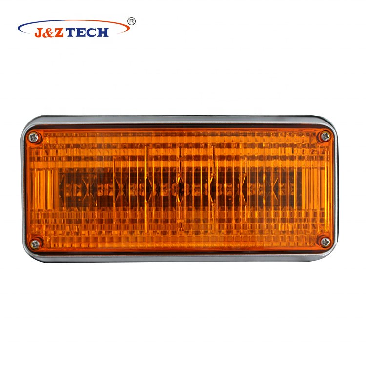 Red Blue Amber White 7 inch LED Side Light Ambulance Car Tow Truck Trailer Side Marker Light