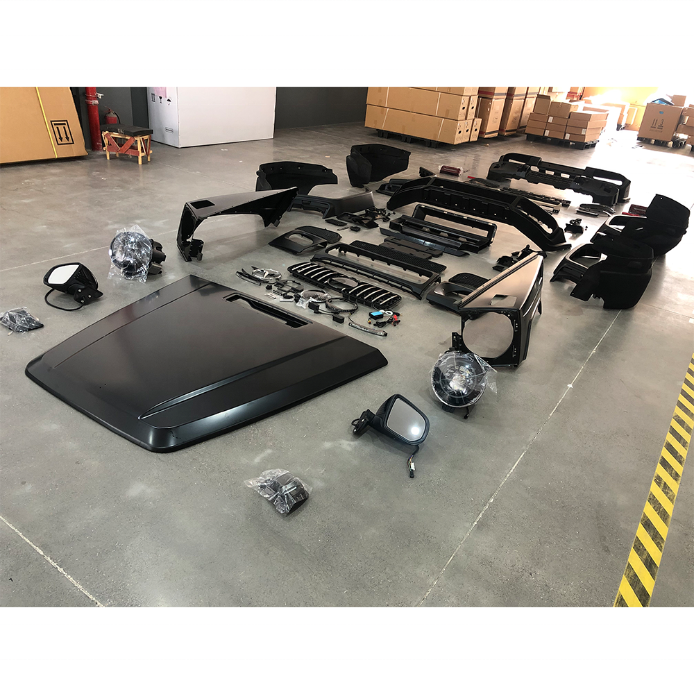 G Class W463 89-18 Upgrade to W464 B Style Body Kit Old to New W463a B700 B800 BA Full Set with Head Tail Lights Car Bumpers