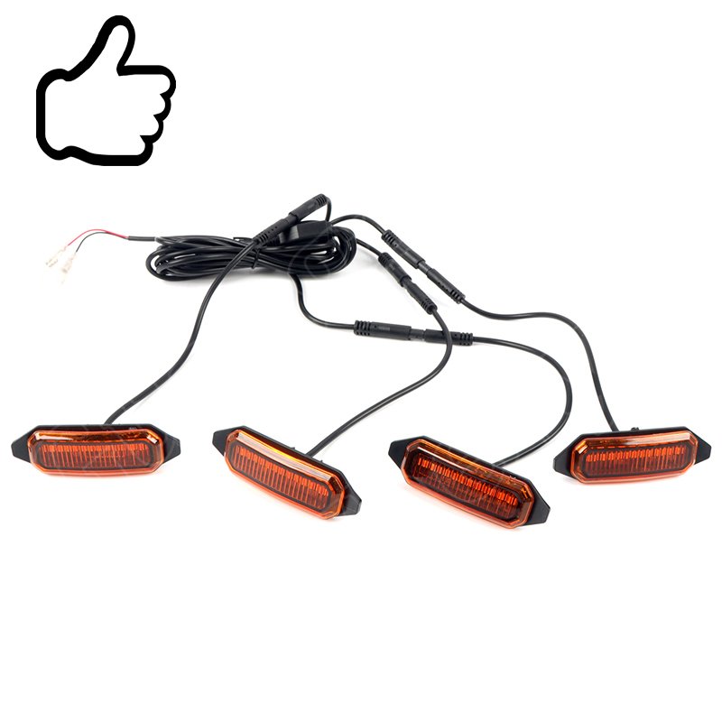 Car Accessories Front Middle Grille LED Lights Replacements For WEY Tank 300 2020-2024