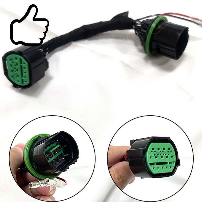 Car Accessories Front Middle Grille LED Lights Replacements For WEY Tank 300 2020-2024