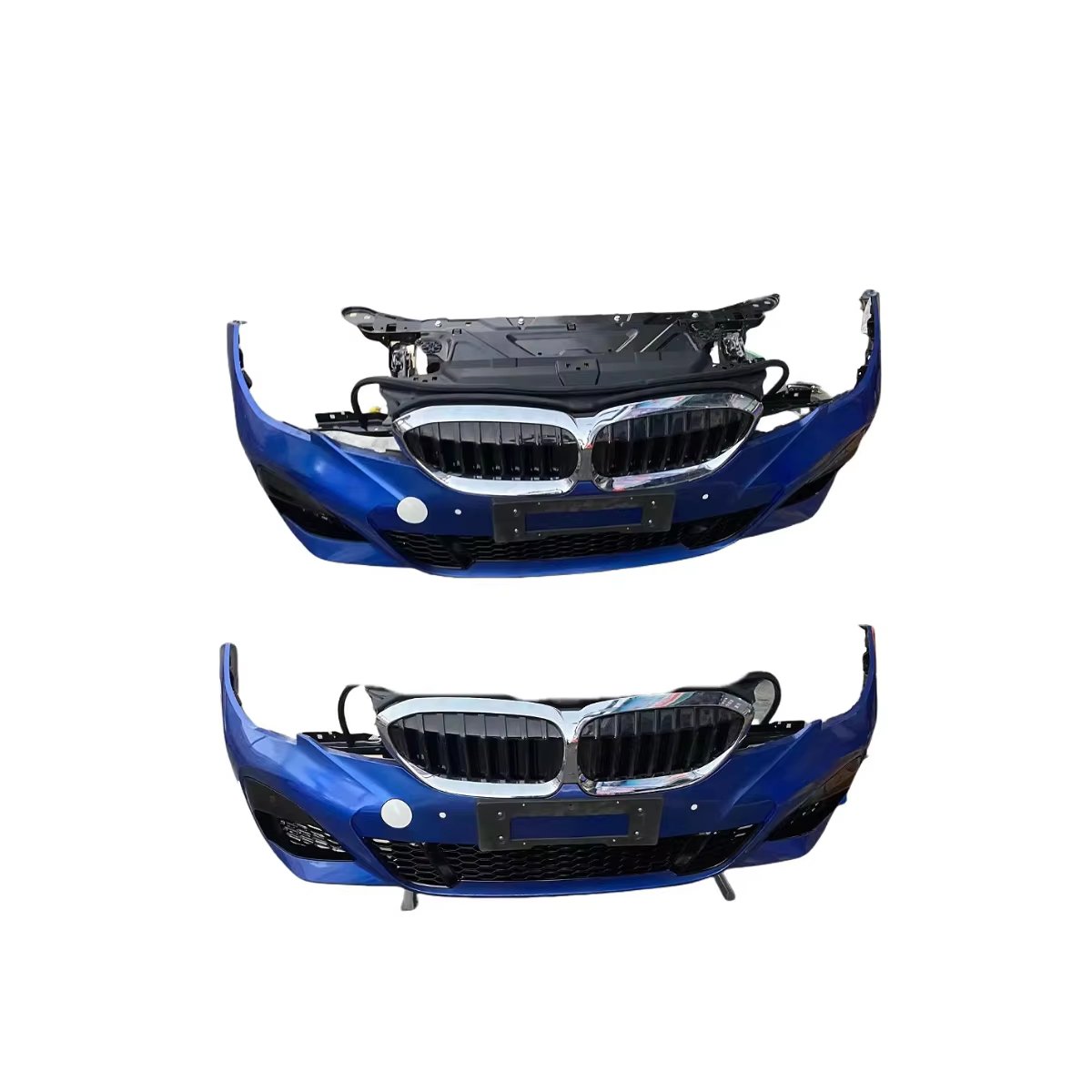 Applicable to the hood fender of the headlight body appearance part of bm w 3 Series G20 G28 front bumper assembly.