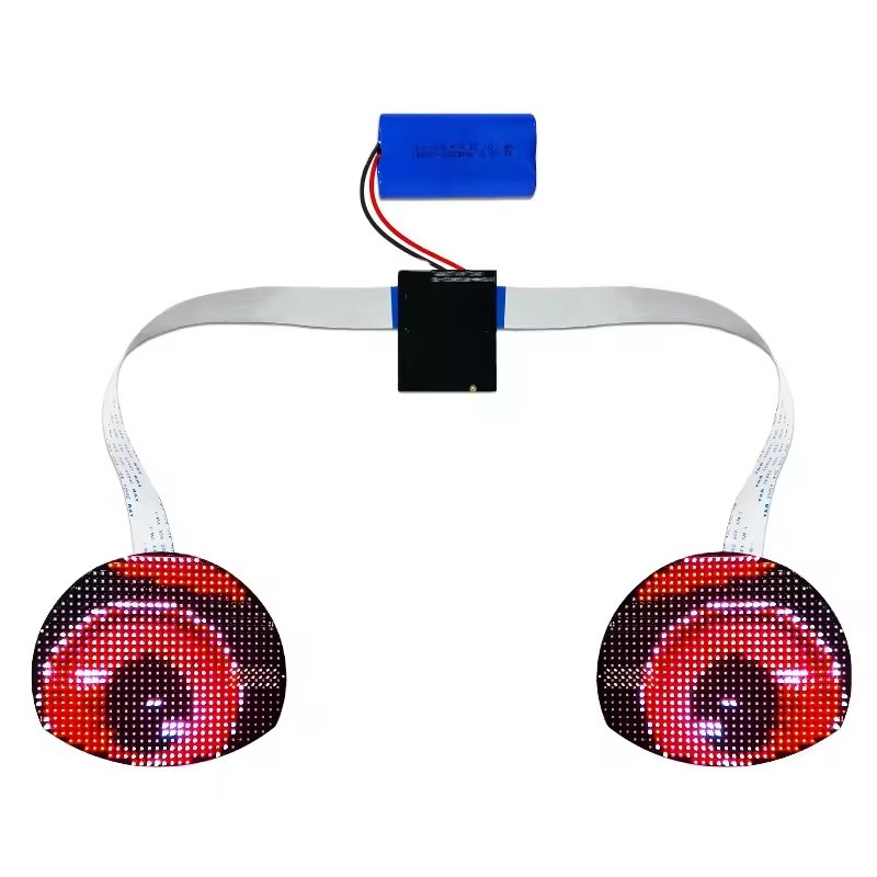 32*24 pixel RGB led eyes screen Phone control animated Car Headlight display LED Eye programmable winking eye led display