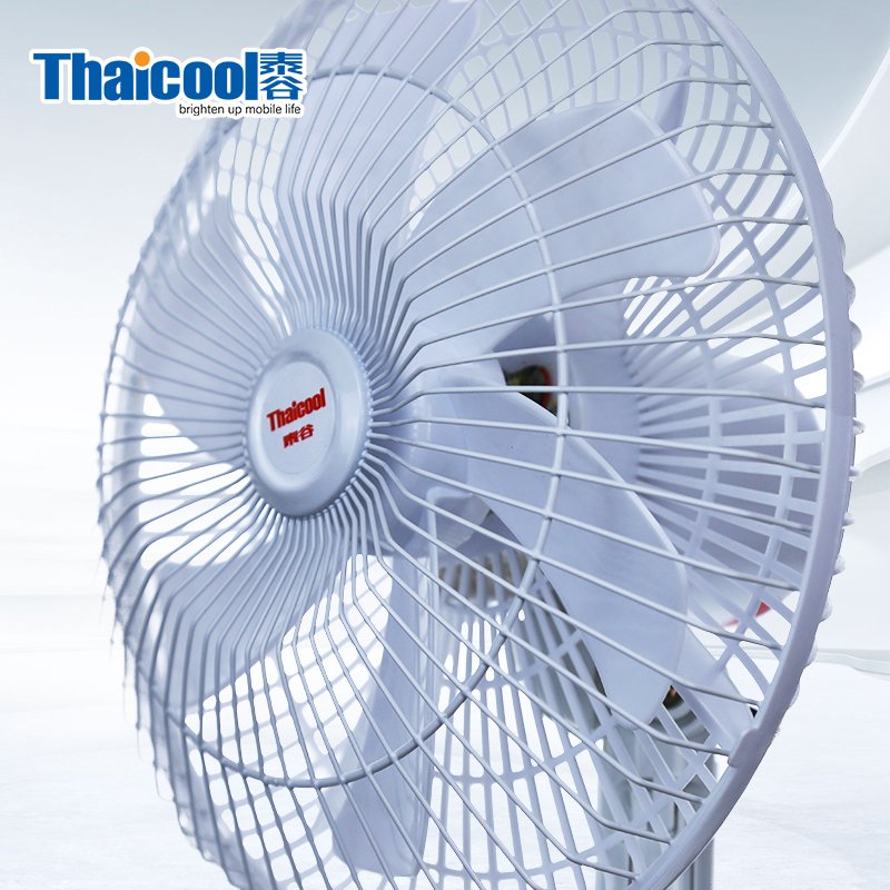 Thaicool dc fan 12v factory car accessories mini fan for car truck portable cooling electric car fan with LED light