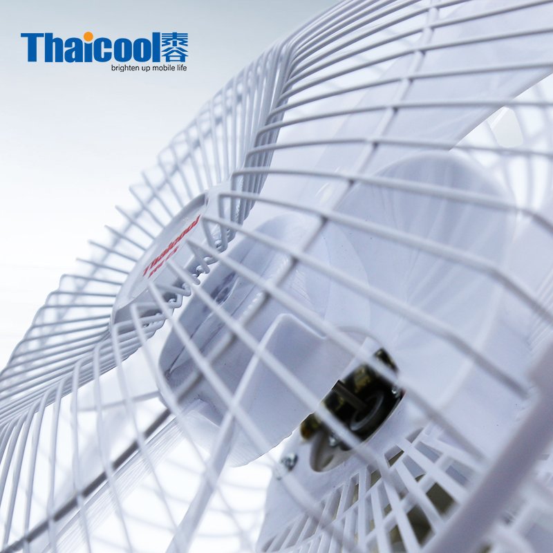 Thaicool dc fan 12v factory car accessories mini fan for car truck portable cooling electric car fan with LED light