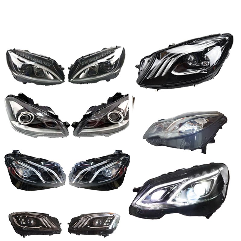 Car Headlight Assembly LED Xenon Headlamp for Mercedes Benz GLE GLS GLC SLC Automotive Accessories CHead Lamp