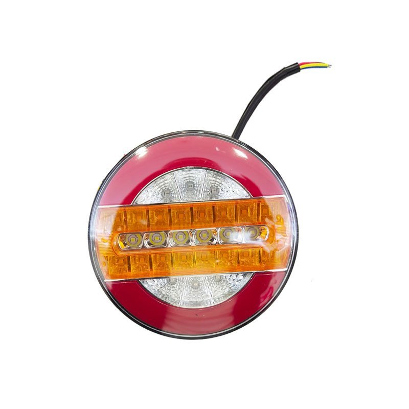 4-Inch round LED Truck Light Car Light Streamer Burger Accessory