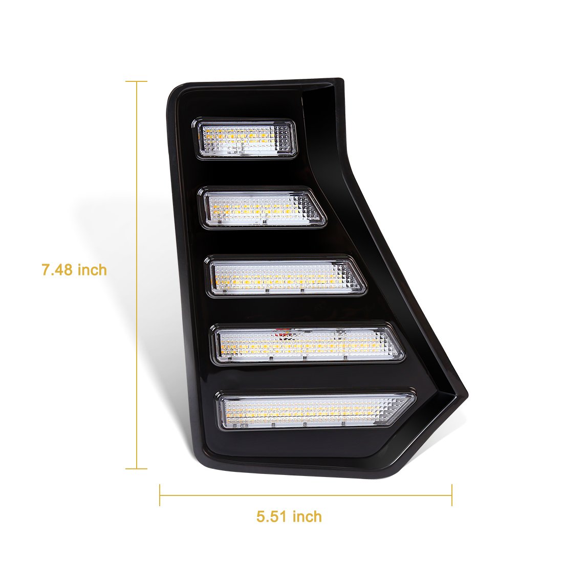 Factory Supply Car Accessories Front LED Fog Light Fog Lamp For Toyota Tacoma 2024 LED Daytime Running Light 12V DRL