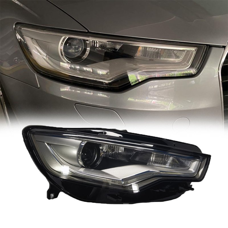 High Quality Headlight For Audi A6 C7 2012-2015 Xenon Headlamp Auto Part Other Car Light Accessories