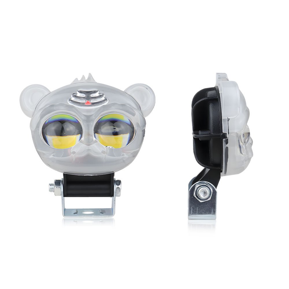 high power car lamp 9-80V 18W bike led light motorcycle RGB mini driving lights offroad driving fog light for universal car