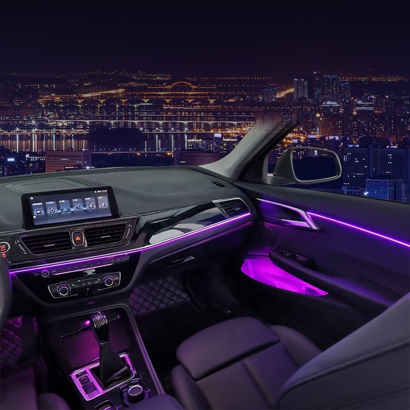 Auto Decorative Led Lighting System Screen Control Car Interior LED Ambient Light For BMW 1 Series F20 F21 F25 F40 2016-2021