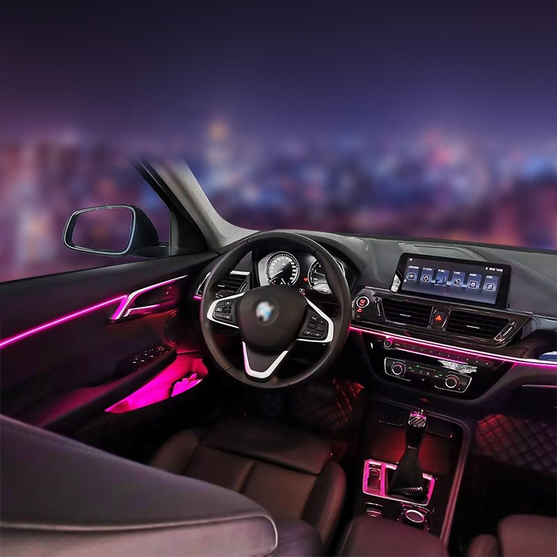 Auto Decorative Led Lighting System Screen Control Car Interior LED Ambient Light For BMW 1 Series F20 F21 F25 F40 2016-2021