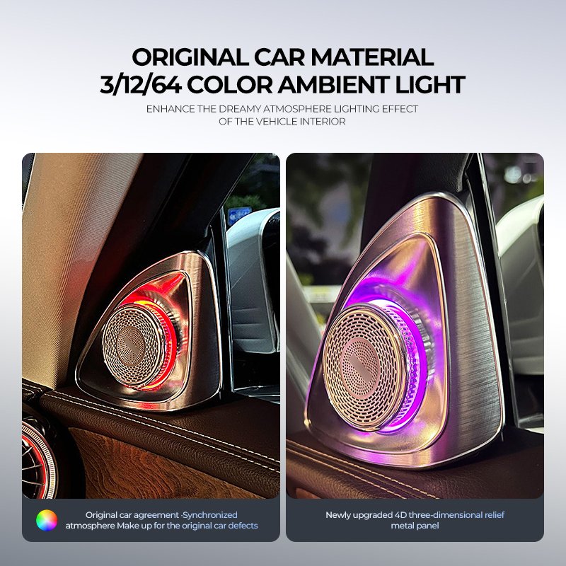Suitable for Mercedes-Benz E class 4D tweeter car light accessories luxury car modification
