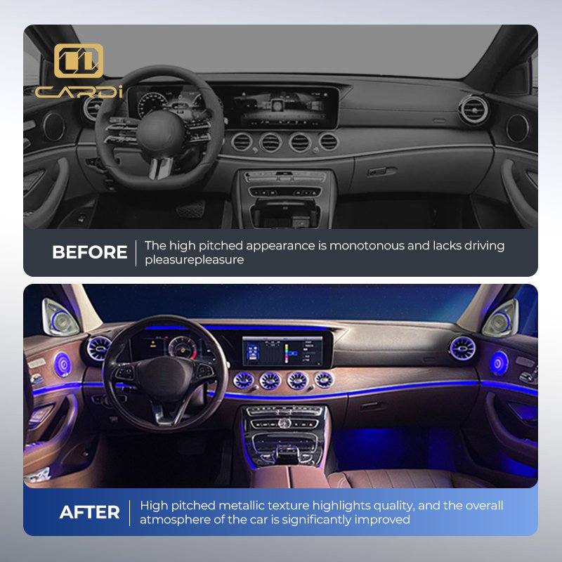 Suitable for Mercedes-Benz E class 4D tweeter car light accessories luxury car modification