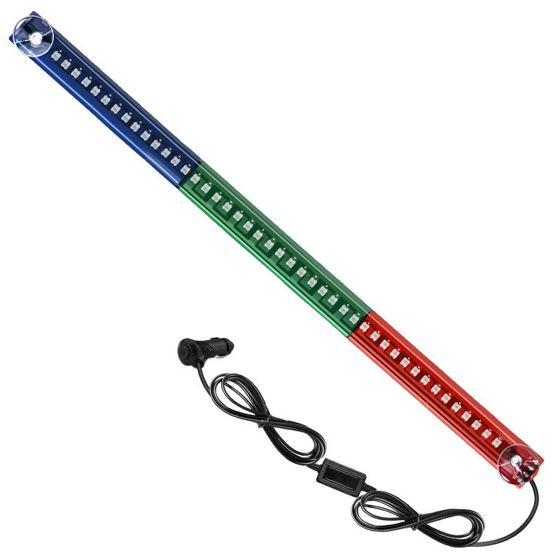 17 Inches Car Truck Auto Directional Signal Windshield Safety Lights Bar Emergency Flashing Warning Strobe Light Bar