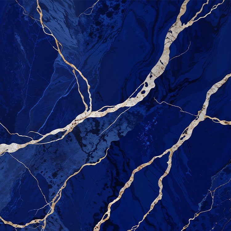 China Lightweight Waterproof 1220x2440 Mm Carbon Slate Spc Wpc Pvc Faux Blue Marble Wall Panels Sheet With Blue Veining On White