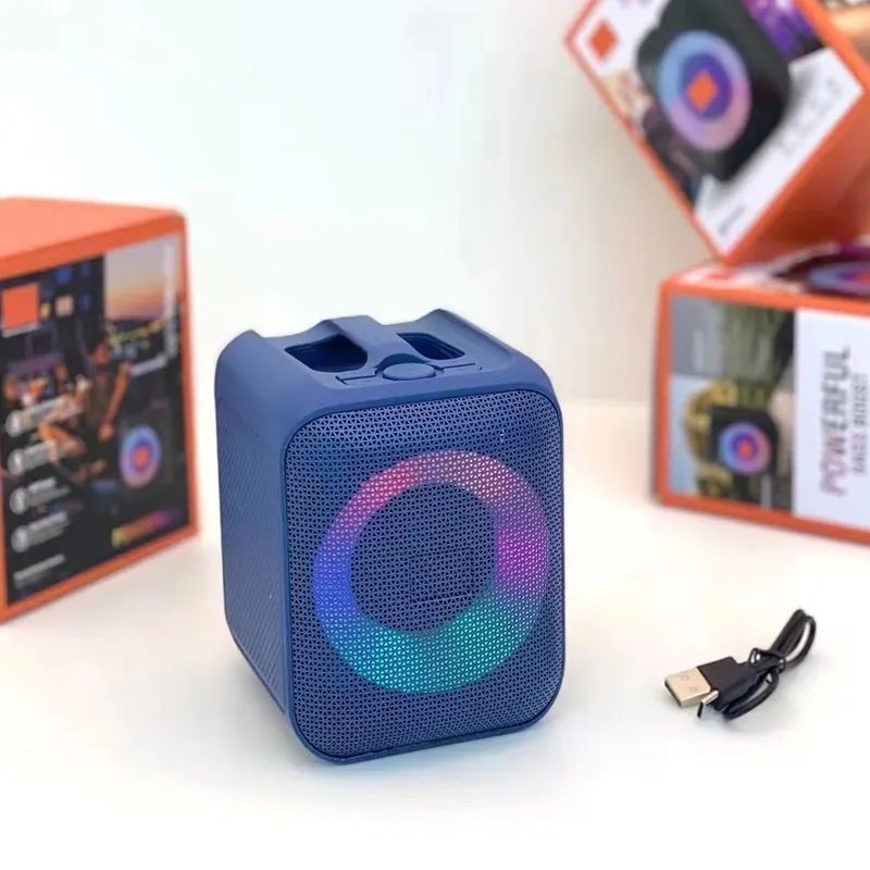 New arrival Karaoke 10W Karaoke Machine with Two Wireless Microphones Portable Bluetooth Speaker