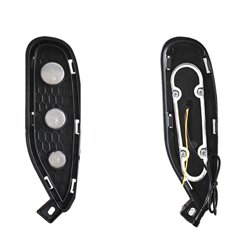Modified LED Daytime Running Lights Fog Lights Turn Signals Front Bar Decorative Lights For BYD Song plus 2021