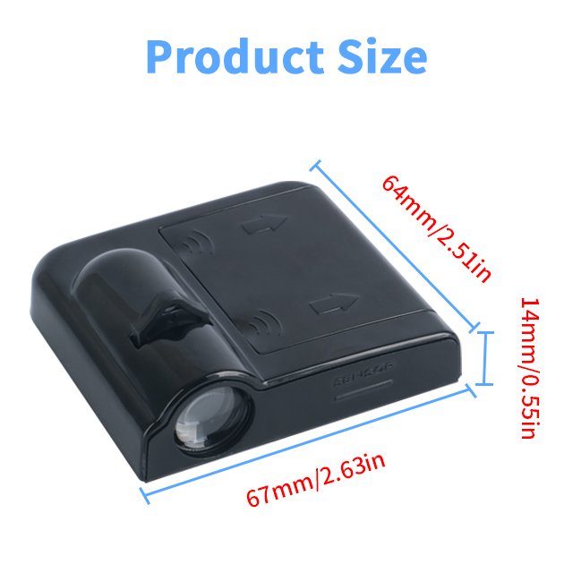 Roof Car Door Light Hd Led Logo Spot Projector Decorative Ambient Light Accessories Interior Led Car Lighting For Car Decoration