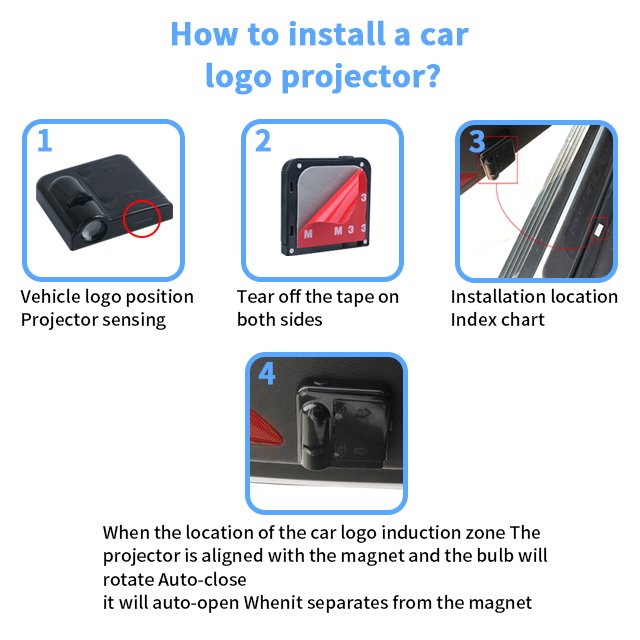 Roof Car Door Light Hd Led Logo Spot Projector Decorative Ambient Light Accessories Interior Led Car Lighting For Car Decoration