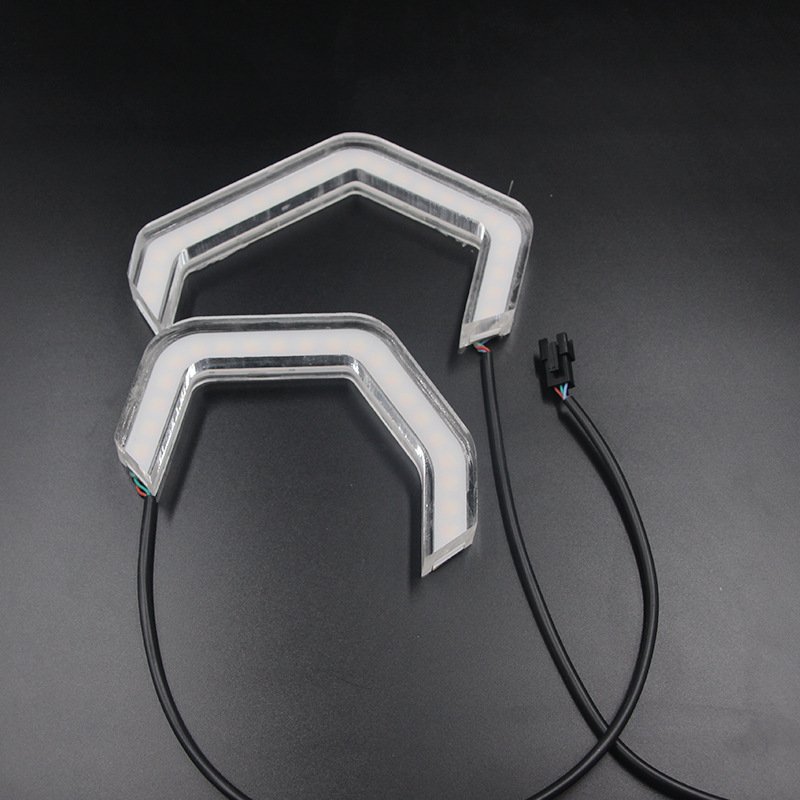 LED Headlight Decorative Spoon angel eyes Led Halo Rings Angel Eyes For Projector Lens Headlight Other Car Light Accessories